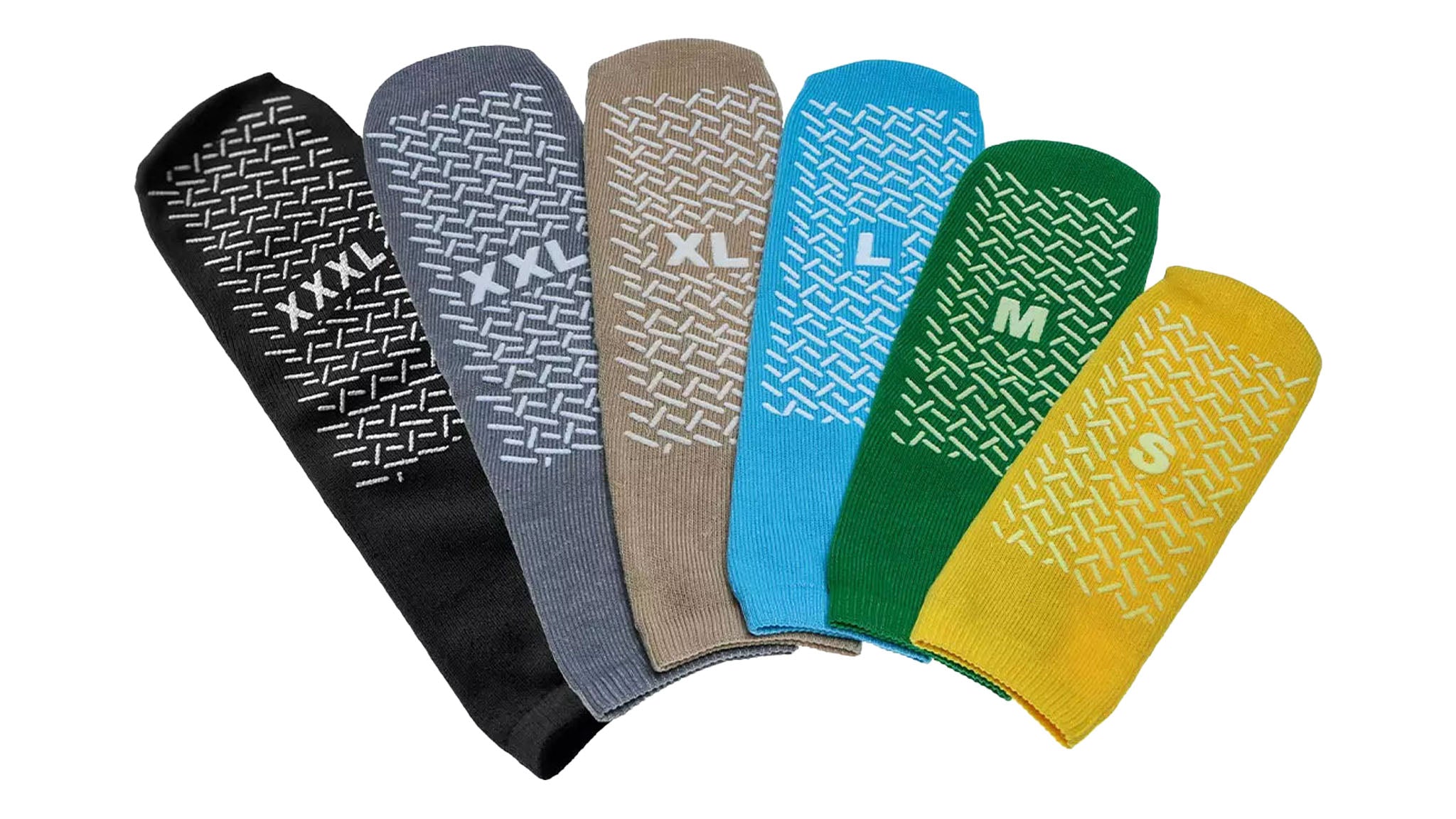Einweg Antirutsch-Socken, Größe S–XXXL, VE=50 Paar