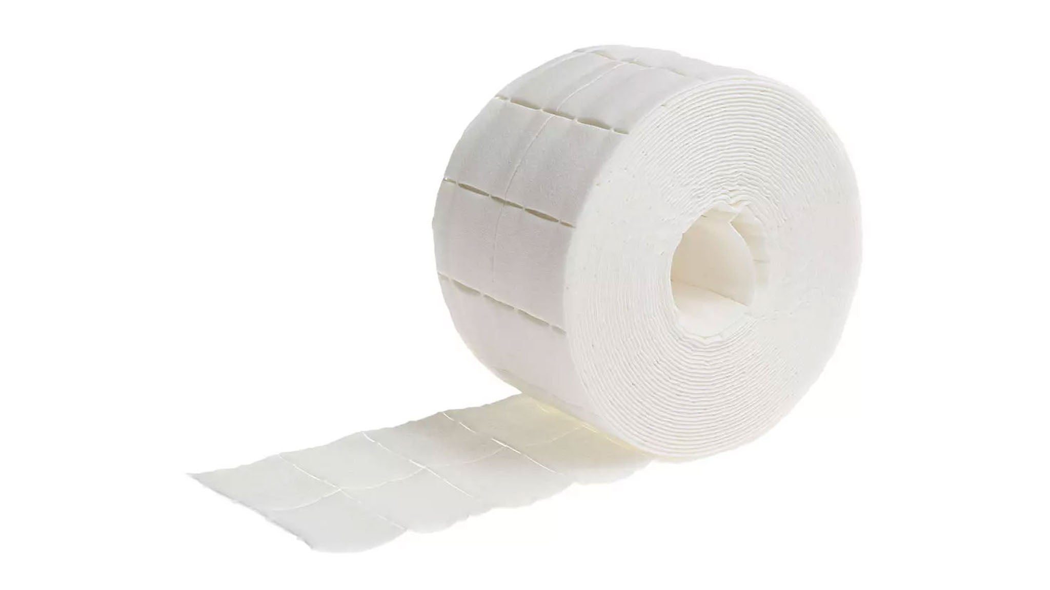 Zellstofftupfer, weiß, 12-lagig, 4x5 cm VE=20 Rollen