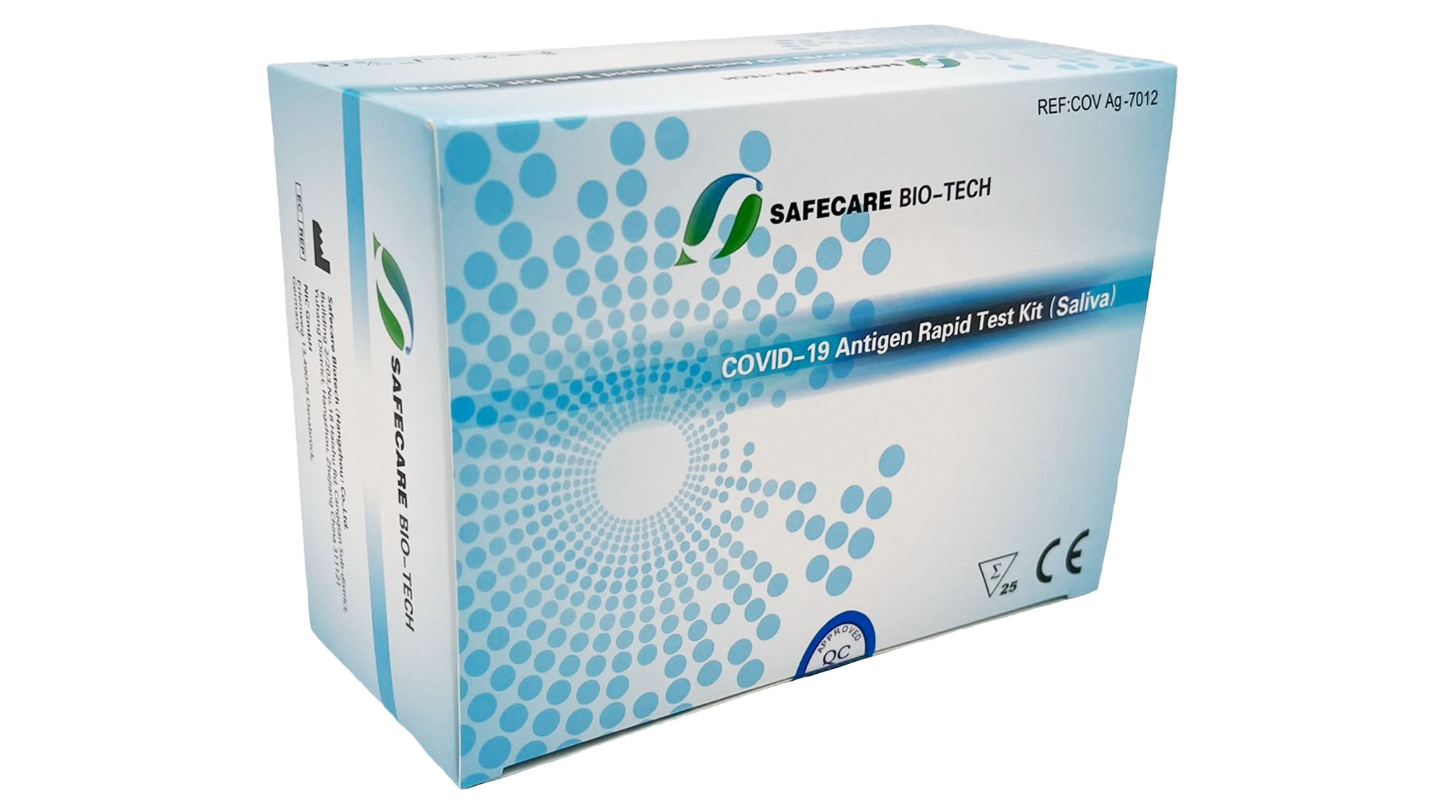 Safecare Covid-19 Lollytest (25 Tests je Box)
