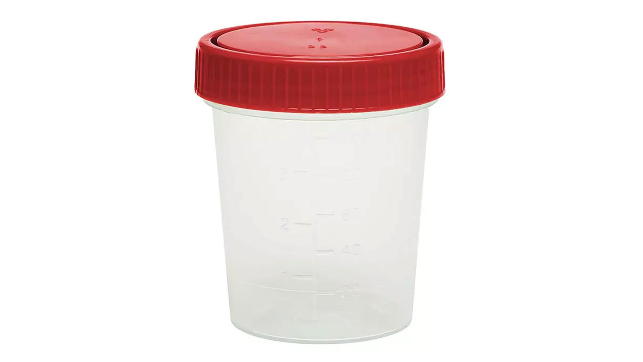 Urinsammelbehälter mit Schraubverschluss, Urinbecher, 100 ml, VE=500 Stück