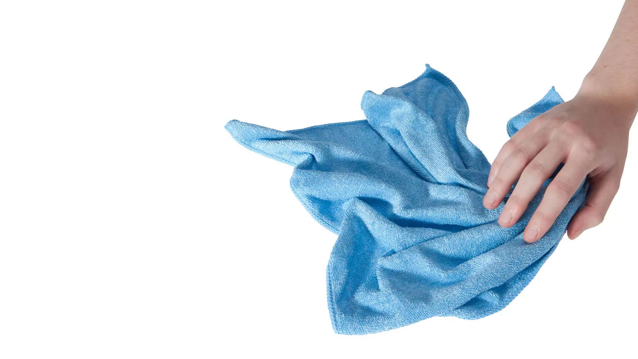 Mikrofasertuch, blau, 40 x 40 cm, Clean-Comfort VE=250 Stück