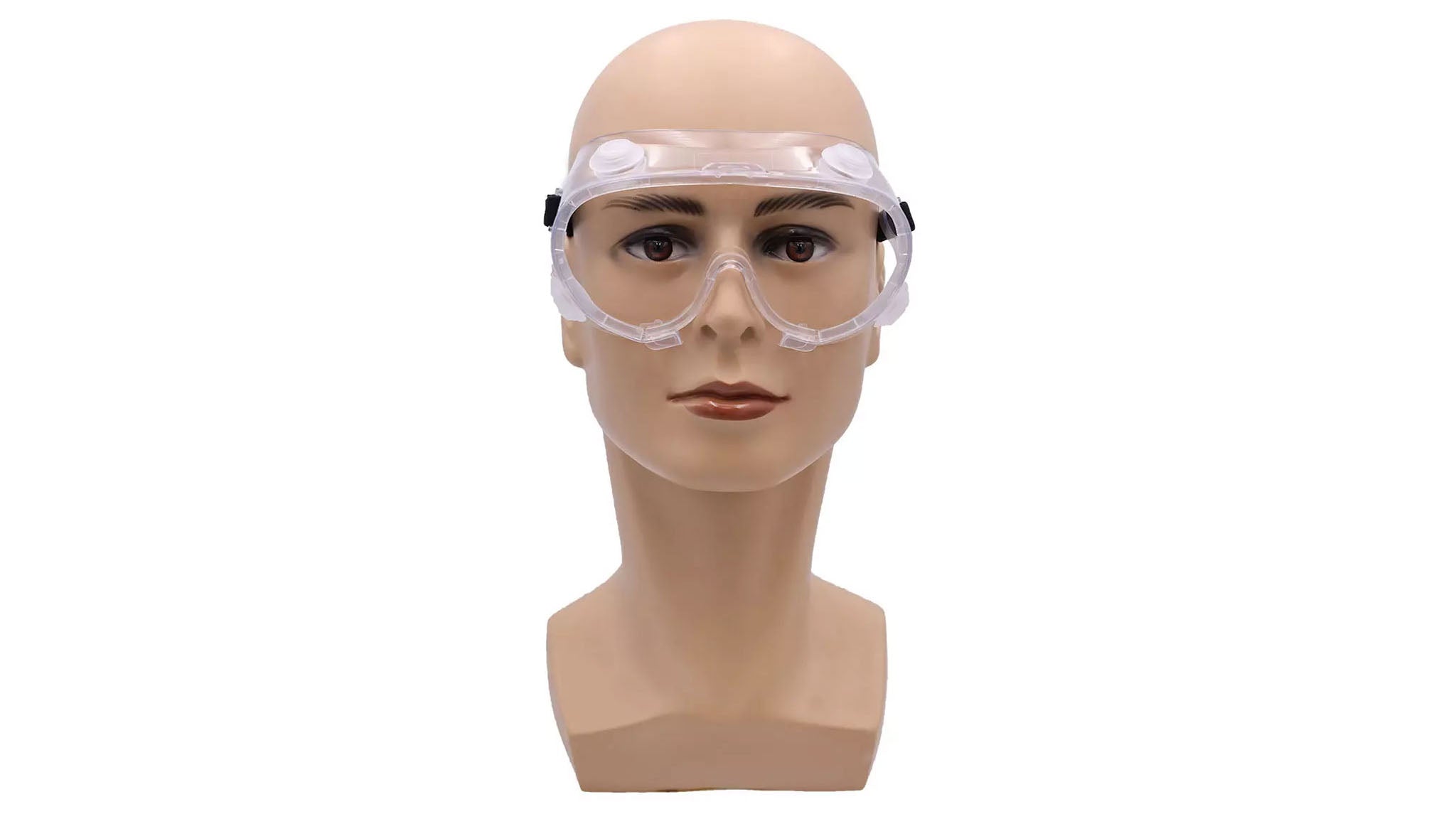 Vollschutzbrille aus PVC mit Polycarbonatscheibe und verstellbarem Gummiband VE=10 Stück